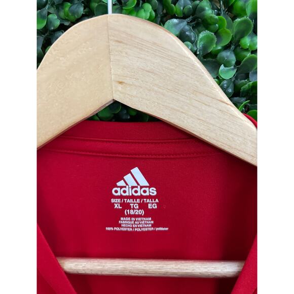 Adidas, Activewear Men’s Red Shirt Size XL - Picture 4 of 6